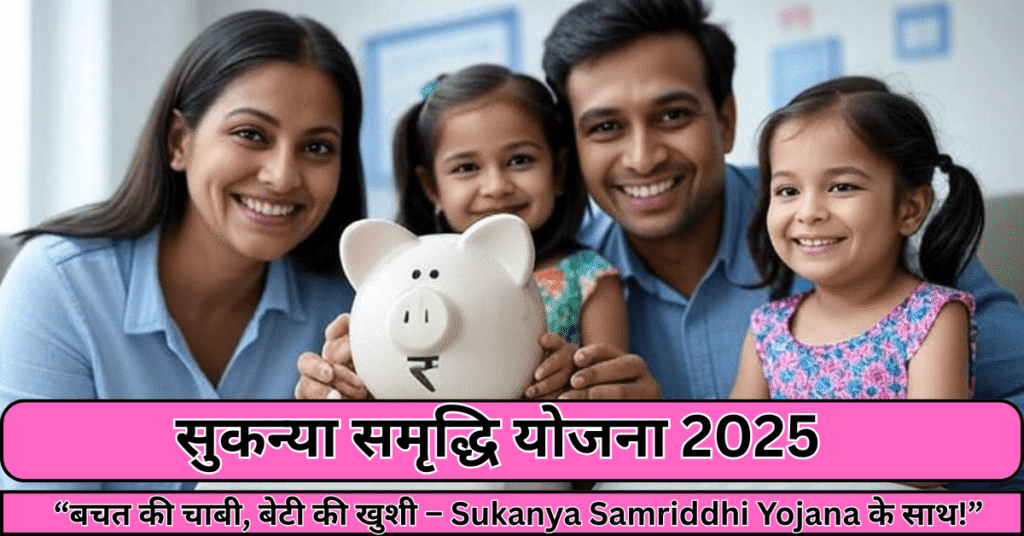 Sukanya Samriddhi Yojana 2025 ke liye beti ki bachat aur suraksha ka plan, jisme high interest aur tax benefits hain