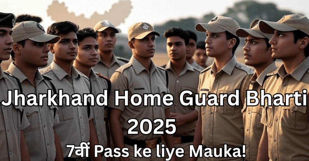 Jharkhand Home Guard Bharti 2025 – 7वीं पास के लिए सीधी सरकारी नौकरी का सुनहरा मौका