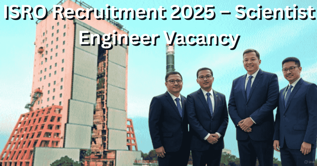ISRO scientist/engineer Recruitment 2025