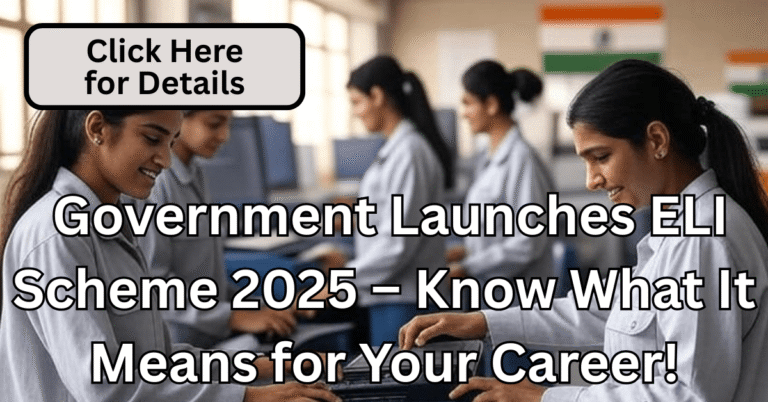 Workers in Indian MSME unit under Employment-Linked Incentive Scheme 2025, empowering women and rural employment
