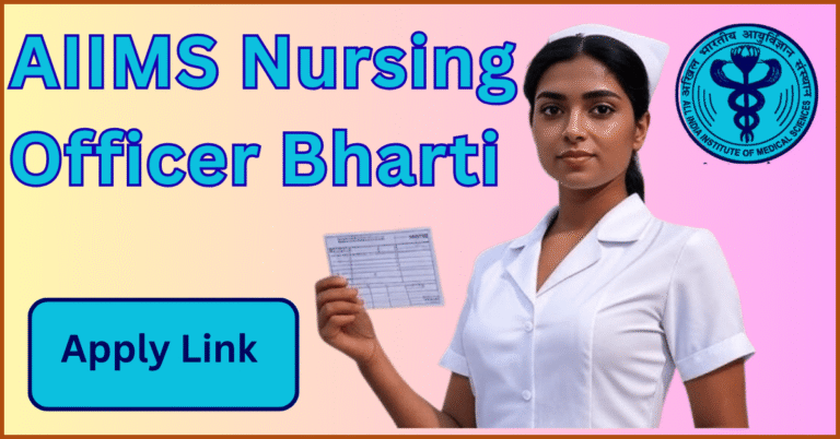AIIMS NORCET 9th Phase Recruitment 2025 में नर्सिंग ऑफिसर भर्ती के लिए महिला उम्मीदवार आवेदन पत्र के साथ