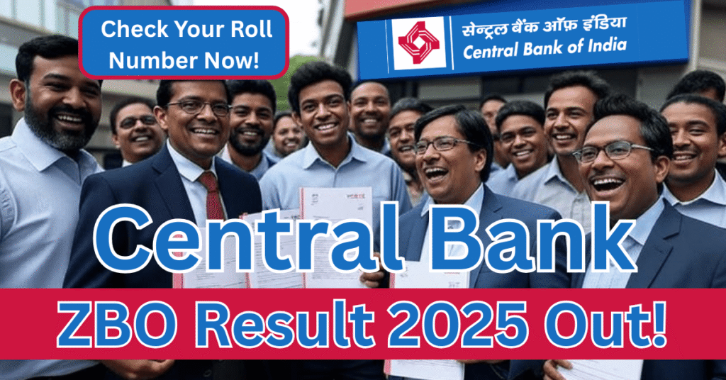 "Central Bank Zone Based Officer ZBO Result 2025 देखने के बाद खुश उम्मीदवार"