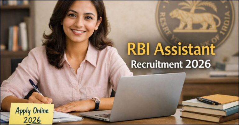 RBI Assistant Recruitment 2026 notification and apply online process guide for 650 vacancies.